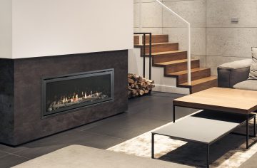 designer wood heater