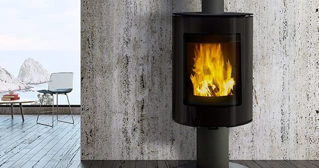 VisionLINE Spin Slow Combustion Fireplace