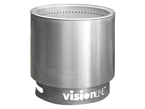 VisionLINE Fire pit Stainless Steel Lightweight