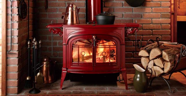 Defiant Slow Combustion Wood Fireplace