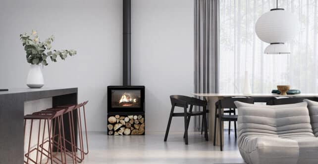 VisionLINE Phoenix Slow Combustion Fireplace