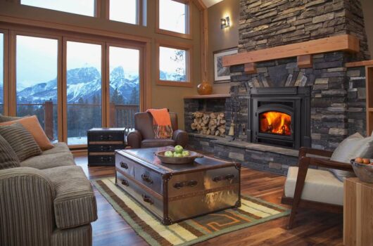 Indoor fireplace